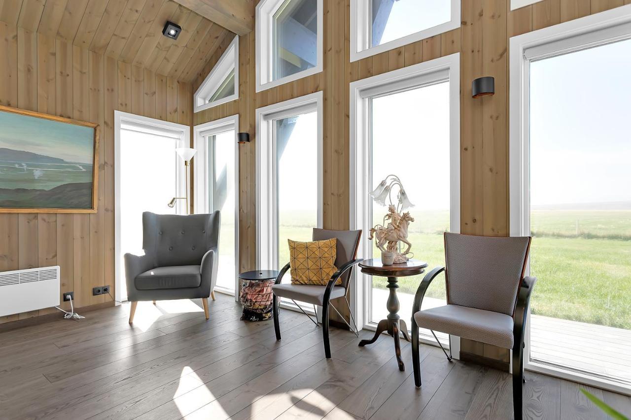 Luxury Country Cottage With 360° Mountain View Brautarholt Exterior photo